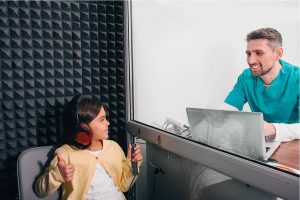 controllo udito bambini